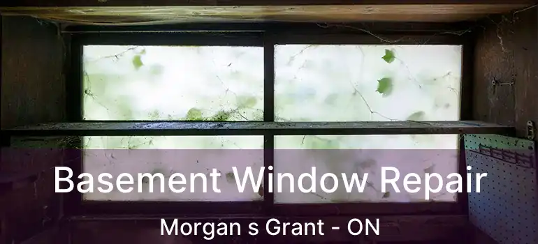  Basement Window Repair Morgan s Grant - ON