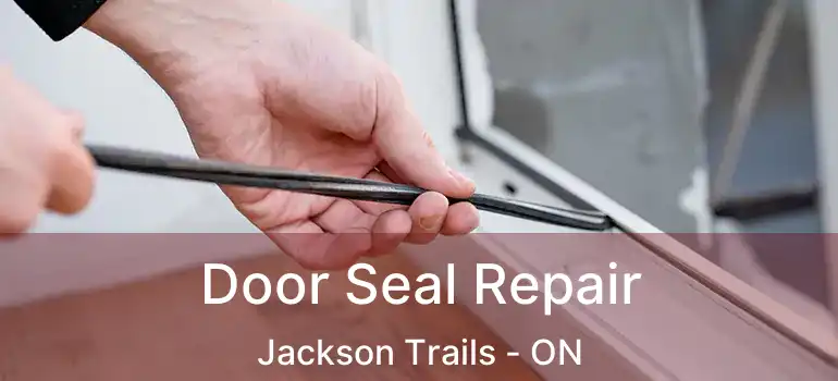  Door Seal Repair Jackson Trails - ON