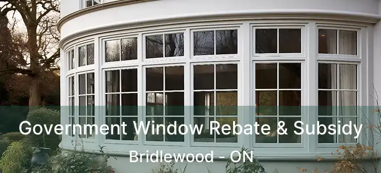 Government Window Rebate & Subsidy Bridlewood - ON