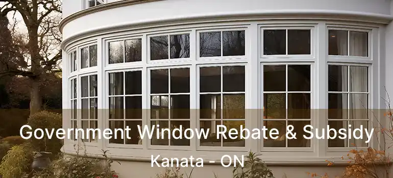  Government Window Rebate & Subsidy Kanata - ON