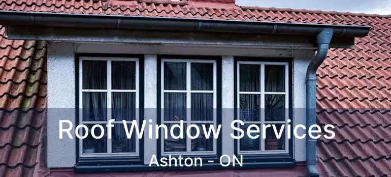  Roof Window Services Ashton - ON