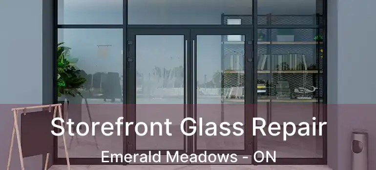  Storefront Glass Repair Emerald Meadows - ON
