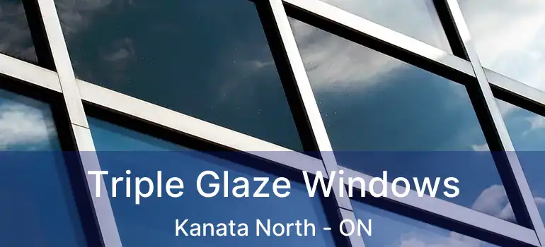  Triple Glaze Windows Kanata North - ON