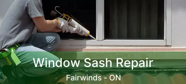  Window Sash Repair Fairwinds - ON